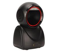 Qudinip Scanner de Code QR de Bureau de Haute Précision, Décodage Rapide, Lecteur de Code QR USB pour Centres Commerciaux, Supermarchés, ABS Durable (Noire)