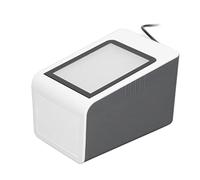 Qudinip Scanner de Codes-Barres, Lecteur de Code QR Filaire USB avec Diffusion Vocale pour PC POS, Paiement en Libre-Service