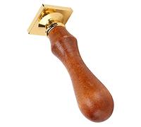 Qudinip Sceau de Cire Classique, Installation Facile pour Invitations de Mariage et Projets de Bricolage, Acajou 8,7 X 2,3 Cm (Feuilles)