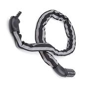 Qudinip Serrure Codée Antivol pour Vélo, sécurité Réfléchissante sans clé pour Véhicules électriques de Vélo et Plus Encore, Acier allié Noir de 3,2 Pieds