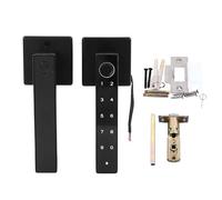 Qudinip Smart Lock Bluetooth APP Control pour une Reconnaissance D'empreintes Digitales de Haute Précision Serrure de Porte pour 60 70 Serrures à Langue Unique en Alliage D'aluminium