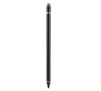 Qudinip Stylet Noir 2 en 1, Stylet Tactile Capacitif Actif pour Appareils iOS et, Corps en Aluminium Durable, Facile à Transporter, Idéal pour Dessiner et écrire