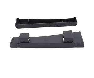 Qudinip Support de Base pour Console Mince, Conception Légère et Résistante à la Chaleur pour Les éditions Numériques à Disque Mince, Installation Facile, Noir, Paquet de 2