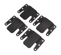 Qudinip Support de Connecteur de canapé en Fer épais, Ensemble Durable de 4 pour canapé, Chaise, Lit, Meubles Imbriqués, Ouverture de 0.5CM
