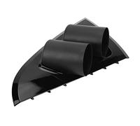 Qudinip Support de Dosette à Double Jauge pour Jauges de 2 Pouces, Dosette de Compteur ABS élégante et Durable pour Falcon BA BF XR6 XR8 XR6T, Installation Facile 1 unité (Noir brillant)