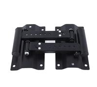 Qudinip Support de Haut-Parleur Mural Surround, Conception Réglable Professionnelle pour Une Expérience Sonore Optimale dans Le Cinéma Maison, Construction en Acier laminé à Froid Durable, 1 Paire