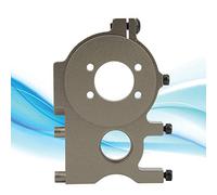 Qudinip Support de Montage de Moteur pour Voiture HSP RC, Conception Usinée CNC Durable, Idéal pour la Modification de Voiture RC, Taille Compacte 77x51x8mm (Gris Titane 8487A)