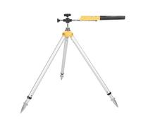 Qudinip Support de Poteau à Prisme de Station Totale, Pince de Souverain de Réglable en Alliage en Aluminium avec Hauteur Rétractable 62-88 Cm, pour les Coins Muraux et L'arpentage au