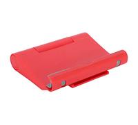 Qudinip Support de Téléphone Portable Multifonctionnel, Support de Bureau Pliable Durable pour Tablettes et Téléphones, Conception Portable en ABS, Taille Adaptée aux Voyages 7,7 X 9,5 X 1,9 Cm