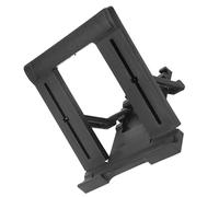 Qudinip Support de Téléphone Portable Réglable avec Hauteur à Cinq Vitesses pour Tablettes de 7 à 11 Pouces, Support en Plastique Durable pour Une Utilisation de Bureau (Noire)