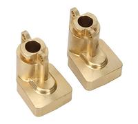 Qudinip Support D'essieu D'entraînement de Portail Arrière en Laiton, 2 Pièces, Stable et Durable pour Modèle de Voiture UTB18 RC, Accessoires (Or)