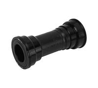 Qudinip Support Inférieur de Vélo à Pression BB92, Double Roulement pour Vélos de Montagne et de Route, Alliage D'aluminium Noir