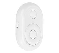 Qudinip Télécommande de Caméra Bluetooth sans Fil pour Selfies et Vidéos avec Utilisation Facile et Longue Durée de Vie de la Batterie pour Les Smartphones (Blanche)