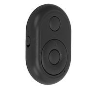 Qudinip Télécommande de Caméra Bluetooth sans Fil pour Selfies et Vidéos avec Utilisation Facile et Longue Durée de Vie de la Batterie pour Les Smartphones (Noire)