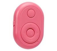 Qudinip Télécommande de Caméra Bluetooth sans Fil pour Selfies et Vidéos avec Utilisation Facile et Longue Durée de Vie de la Batterie pour Les Smartphones (Rose)