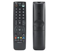 Qudinip Télécommande Universelle pour Téléviseur, Remplacement ABS Noir Durable, Distance de 10 M, Adaptée à Un Usage Domestique, 1 unité