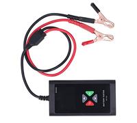 Qudinip Testeur de Batterie Portable 6V 12V, Analyseur de Batterie Compact avec écran Couleur TFT pour Utilisation Automobile et Moto