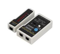 Qudinip Testeur de Câble Réseau Ergonomique à Balayage Automatique Multifonction pour les Professionnels des Réseaux ABS Léger 1 unité