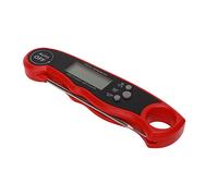Qudinip Thermomètre à Viande Numérique 2 Sondes avec Alarme et Rétroéclairage pour la Cuisson et les Grillades au Barbecue, Acier Inoxydable Sûr et Matériau ABS Ignifuge