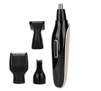 Qudinip Tondeuse à Cheveux Multifonction avec Quatre Lames pour Hommes, Tondeuse de Précision Sûre pour le Nez, Rechargeable par USB, Compacte, Taille de Voyage (Chargement USB)