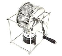 Qudinip Torréfacteur à café à Manivelle, Machine de Torréfaction de Grains en Acier Inoxydable Durable pour les Amateurs de café à la Maison 200-250g