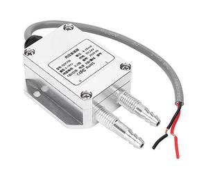 Qudinip Transmetteur de Pression du Vent de Haute Précision avec Composant Microélectronique pour Applications Industrielles en Alliage D'aluminium argenté 1 unité (0,1Kpa)