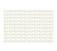 Qudinip Trombones en Forme de Lèvres, Jolis Clips en Métal doré pour la Classification des Documents, 100 Pièces pour le Bureau et la Maison