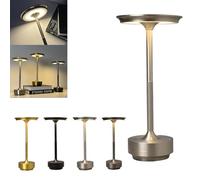 Qudkdhs Lampe Sans Fil Sherum Ecolume - Lampe de Table Tactile Yifare Vueeze Silver