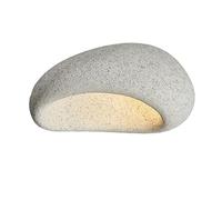 qudkdhs Plafonniers de Style Industriel du Milieu du siècle, luminaires de Style Japonais en résine, Style nid d'oiseau rétro et créatif pour Salle à Manger et Cuisine.