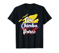 Qué Chimba Parce Drapeau Colombie Argot Vintage Colombie Drapeau T-Shirt