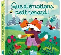Que d'émotions petit renard ! - livre avec puces