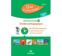 Méthode De Lecture Cp Que D'histoires ! Série 3 - Guide Pédagogique (1 Cd-Rom)