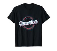 Que Dieu bénisse l'Amérique, la Terre Que J'aime T-Shirt Graphique avec Valeur