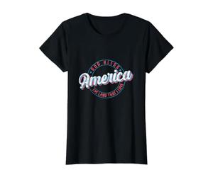 Que Dieu bénisse l'Amérique, la Terre Que J'aime T-Shirt Graphique avec Valeur