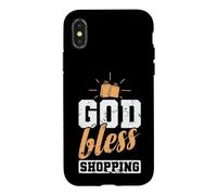 Que Dieu bénisse Le Shopping Coque pour iPhone X/XS