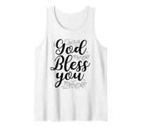 Que Dieu Vous bénisse, chrétien inspirant Débardeur