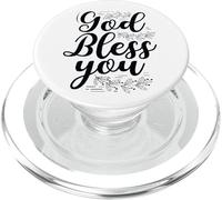 Que Dieu Vous bénisse, chrétien inspirant PopSockets PopGrip pour MagSafe