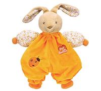 Que du bonheur 156395 Peluche Doudou Lapin Papaye +/- 24 CM
