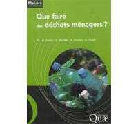 Que faire des déchets ménagers ? - André Le Bozec - Quae - broché - Etude