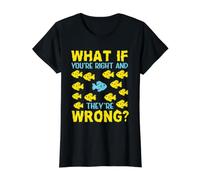 Que Faire si tu as Raison Ils Ont tort Inspirant Travail T-Shirt Graphique avec Valeur