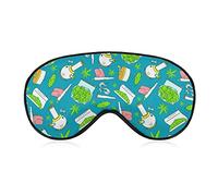 Que faire si vous avez un masque pour les yeux contre les mauvaises herbes pour dormir Blackout Night Bandeau avec sangle réglable pour hommes femmes Voyage Yoga Sieste