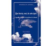 Que ferai-je, moi, de cette épée ? Angelica Liddell (Auteur)