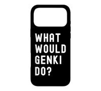 Que Ferait Genki? Coque pour iPhone 17 Pro Max