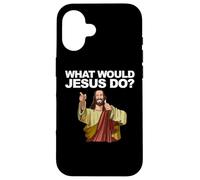 Que ferait Jésus Coque pour iPhone 16