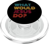 Que ferait Jésus, il aimerait d'abord WWJD HWLF PopSockets PopGrip pour MagSafe