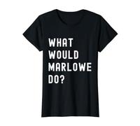 Que Ferait Marlowe? T-Shirt Graphique avec Valeur