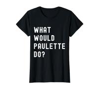 Que Ferait Paulette? T-Shirt Graphique avec Valeur