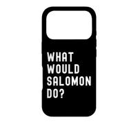 Que Ferait Salomon? Coque pour iPhone 17 Pro