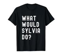 Que Ferait Sylvia? T-Shirt Graphique avec Valeur