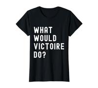 Que Ferait Victoire? T-Shirt Graphique avec Valeur